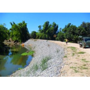 China Galvanized Mattress Gabion Wire Mesh For Riverbank Protection wholesale