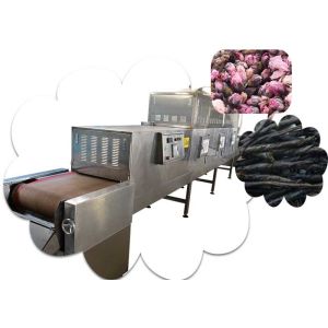 China Sliver Microwave Tea Oven Dryer Continuous Belt Sterilization Machine wholesale