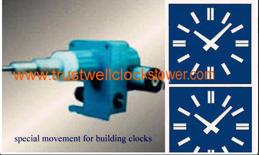 China mechanism movement motor for clocks towers large wall clocks 100cm 1100cm 1200cm 1500cm diameters wholesale