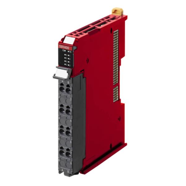 PLC Omron Module 4 Digital Safety Inputs PNP 24 VDC High Connectivity Unit NX-SIH400 Omron