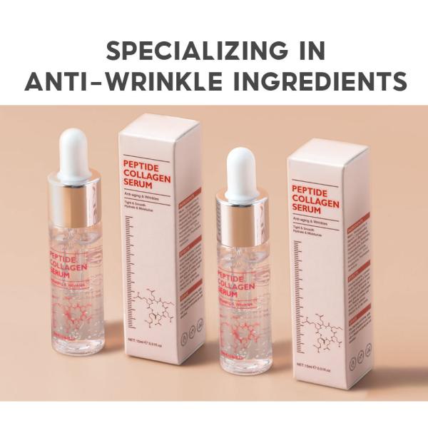 Moisturizing Liquid Pure Hyaluronic Acid Serum Collagen Peptide For Dry Skin Glowing Face