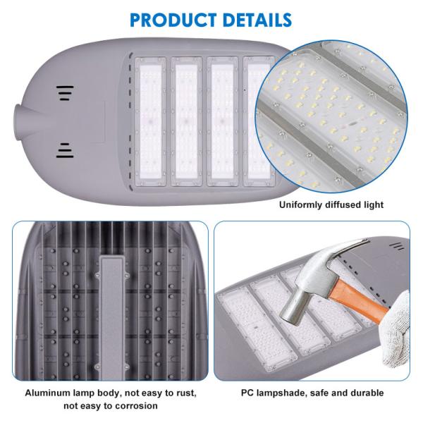 Intelligence Safety Outdoor Pole Mounted LED Street Light