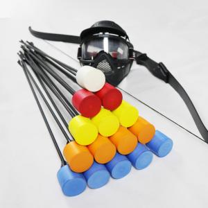 China Archery saver finger bow and foam tip arrow game tag include mask/ Inflatable Bunkers/target/chest protector on sale