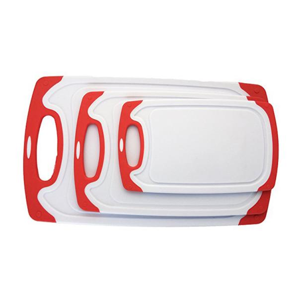 3 Piece Cutting Board Set PP Dishwasher Safe Chopping Board Household Kitchen Tools