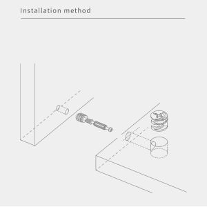 High Precision Minifix Connecting Bolts Electroplated Surface With Cold Carbon