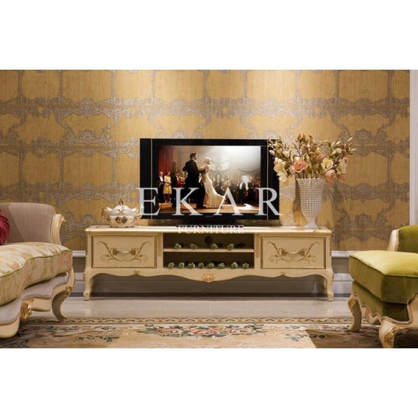 Home Furniture Western-Style Modern Tv Stand Modern Recycle Wood Tv Stand