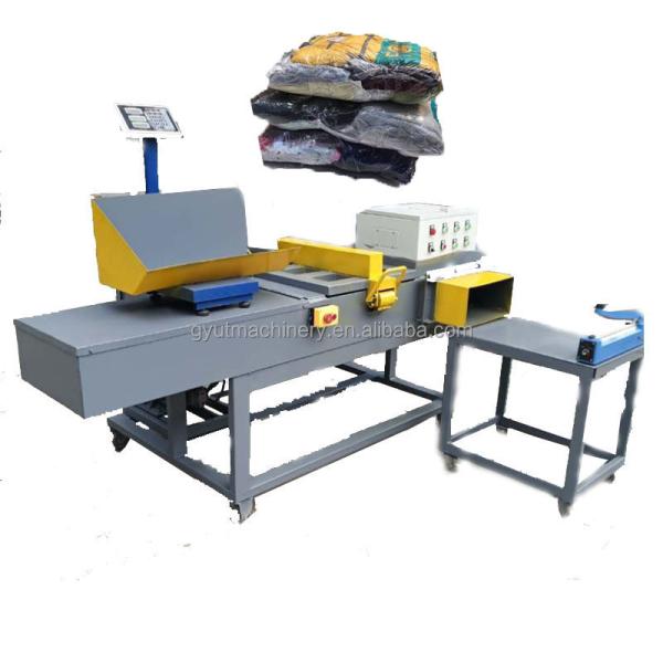Quality Business Clothes Baler Machine Competitive 5 Kg Per Bag Industrial Rags Press Machine for sale
