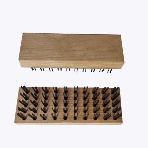 China Rust Removal Wooden Wire Brush Customize Accepted wholesale