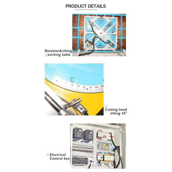 625mm Blade Bridge Saw Cutting Machine