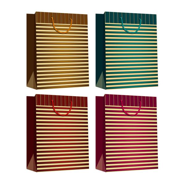 2016 High Quality Recyclable Custom Printed Kraft Paper Bag