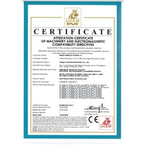CHANGZHOU UNITED WIN PACK CO.,LTD Certifications
