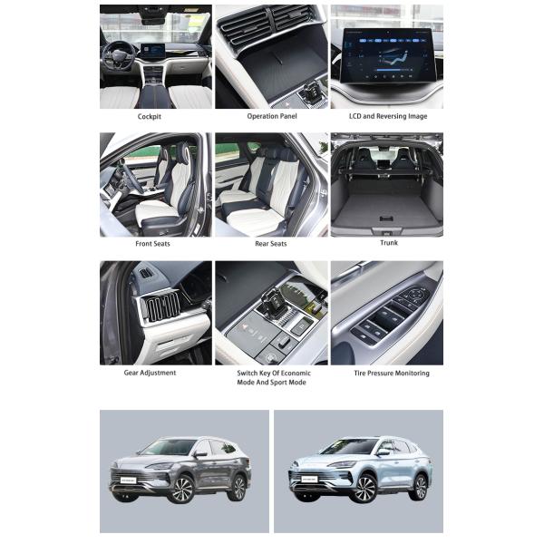 New Energy Electric SUV Hybrid Vehicle Powerful Small SUV Car