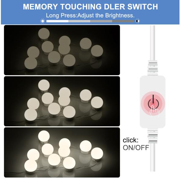 Hollywood Style Led Light Bulbs For Vanity Mirror Beautiful Style