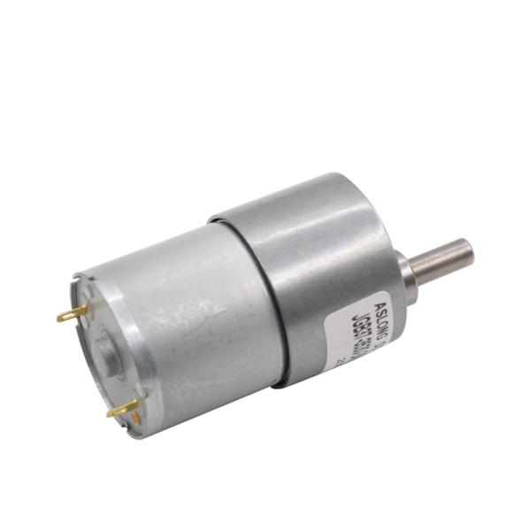 JGB37-520B High Torque Low Speed 520 Brush Permanent Magnet Electric Motor DC Brushed Gearbox 37mm Motor