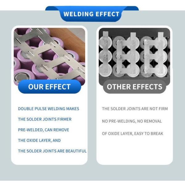 Portable Lithium Ion Battery Welding Machine For 18650 32650 4680 Battery Pack