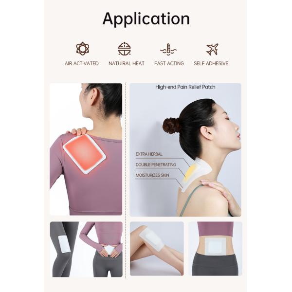 Unscented Menstrual Relief Patch 8 Hours Period Pain Heat Pack ODM