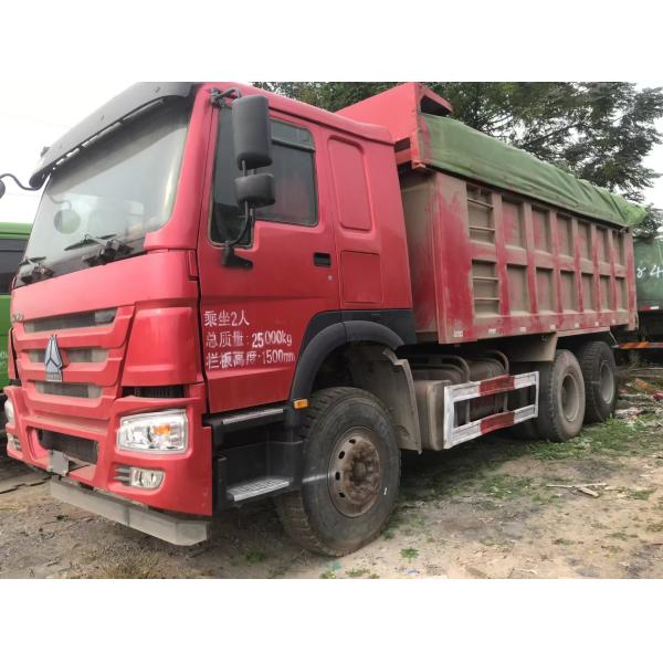 HOWO 330 Used Dump Trucks Second Hand Construction Machinery With Good Qualtiy
