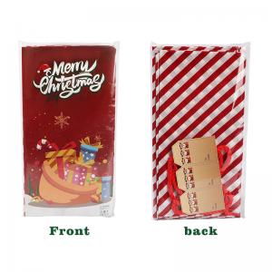 China Extra Large Santa Claus CMYK Custom Plastic Gift Bags For Toys Wrapping wholesale