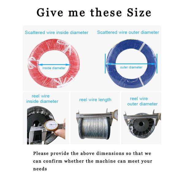 120 Revolutions/Minute Wire Feeder Automatic Cable Coiling Machine for Wire Processing
