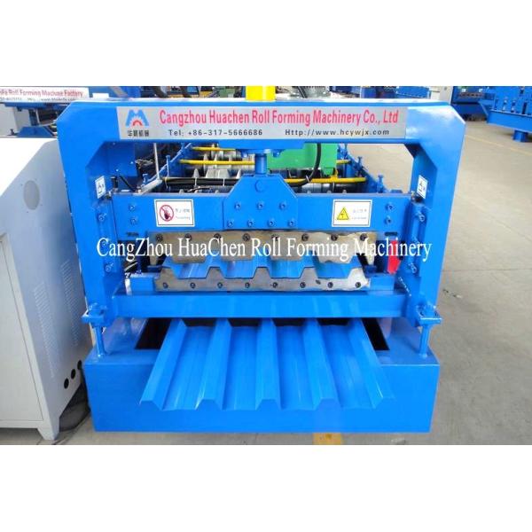Standard 686mm IBR Roofing Sheet Roll Forming Machine With PLC Control System
