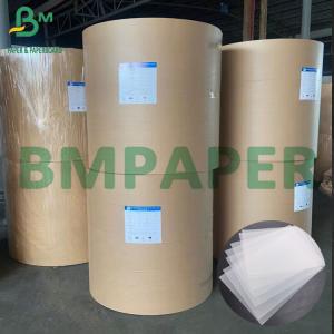 China 55gsm 60gsm Tracing Paper Natural White Translucent Drawing Transfer Paper Roll wholesale