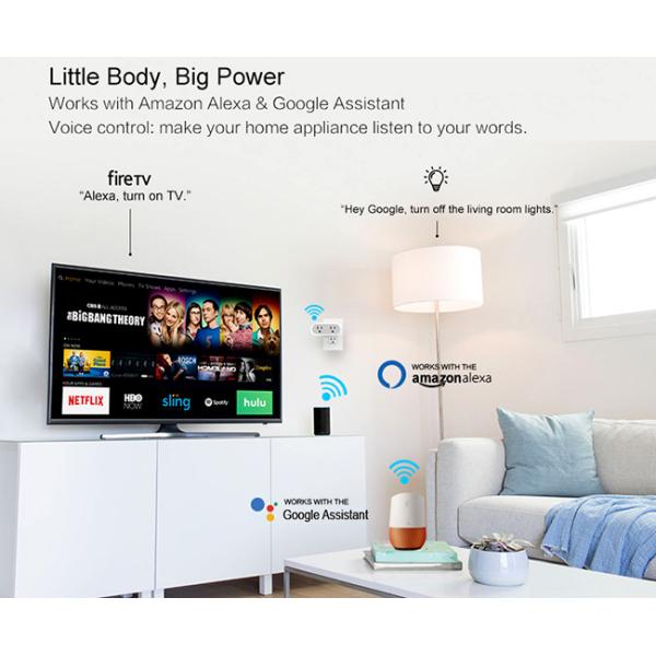 Wireless Wifi Smart Plug Outlet Work With Amazon Alexa Echo And Google Home
