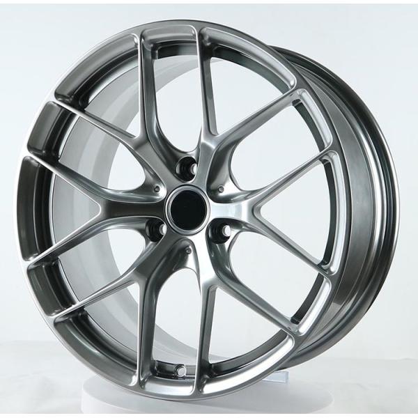 Titanium Machine Face Gloss black''forged wheels for Audi Q7