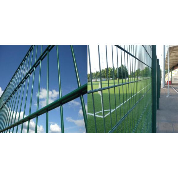 Hot Dip Galvanized Double Loop Woven Wire Fencing Ornamental Peach Post