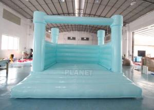 China Custom Color PVC Tarpaulin Inflatable Bouncer Commercial Bounce House Inflatable Bounce Bouncy Castle on sale