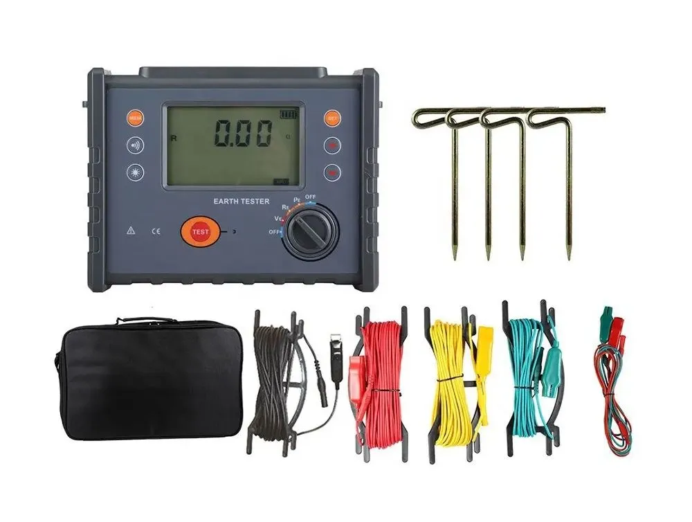 XHDJ706 Earth Resistance Soil Resistivity Tester for Precise Measurement of Earth Resistance Soil Resistivity and Voltage