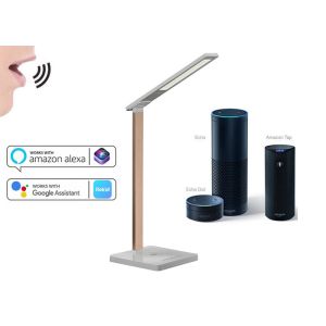 Buy cheap Touch led table lamps control by smart life app with USB Charging Port from wholesalers