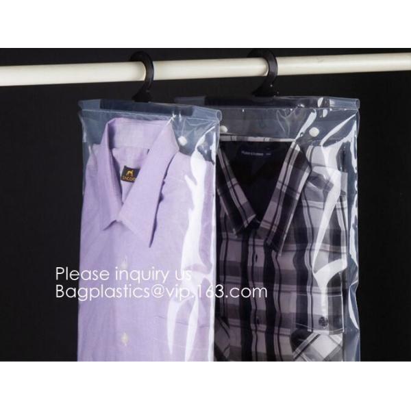 Frosted K Bag EVA PVC Hanger Bag For Clothes, EVA Frost Drawstring Bag, Frosted EVA Garment Packing Bag Zip