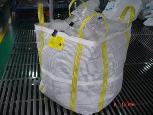 China U panel PP woven fabric Type C FIBC bags / Flexible pp container bag wholesale
