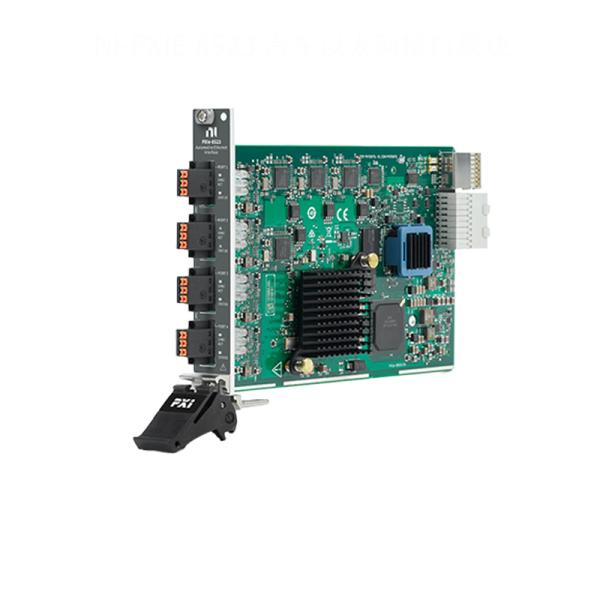 NI PXIE 8523 Automotive Ethernet Interface Module with 4 Ports 100/1000BASE-T1, 3U CompactPCI Slot, and Weidmuller BLF 3.50 Connectors
