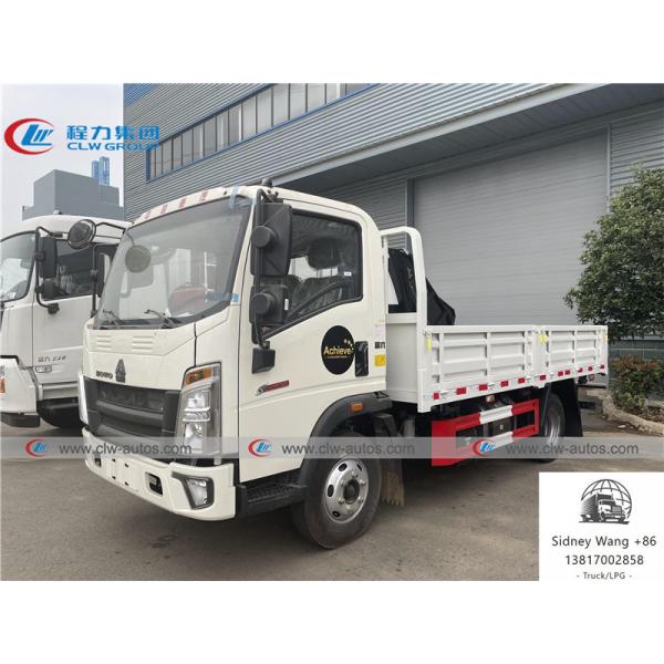 SINOTRUK HOWO 4x2 3 Ton 5 Ton Cylinder Truck For Cargo Transport