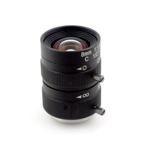 China 8mm 1/2 Manual Fixed 3.0MP Machine Vision Lens on sale