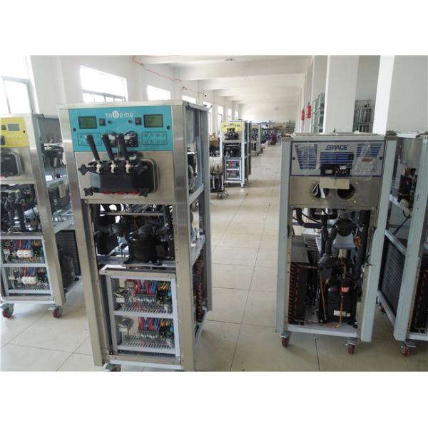 Commercial Frozen Yogurt Machine / Soft Ice Cream Maker Machine CE Certification