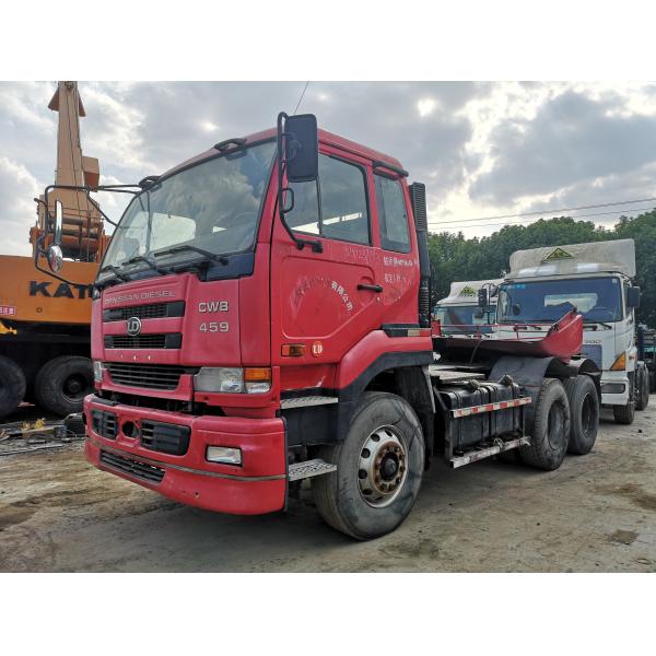 6x4 Used Tractor Head , Nissan Ud Tractor Head Over 8L Engine Capacity