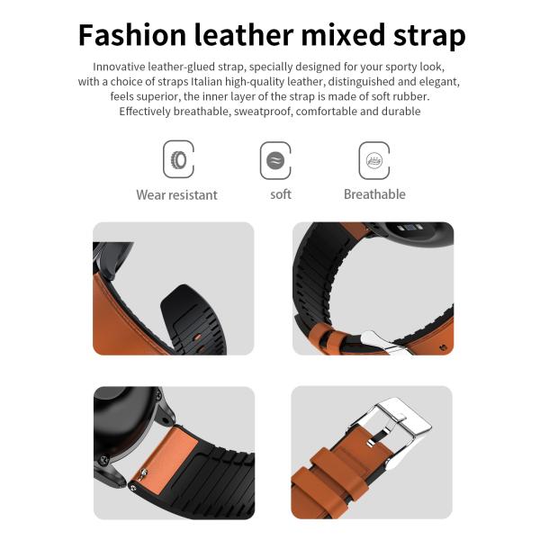 MK11 High Quality Sport Wrist Watch Straps Wooden Watch Customized Android Smart Watch