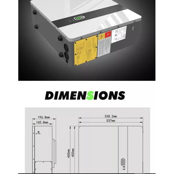 OEM ODM LiFePO4 lithium battery 51.2v Lithium Ion Battery Pack Wall Mounted Power Bank 10Kwh 7Kwh lithium battery packs