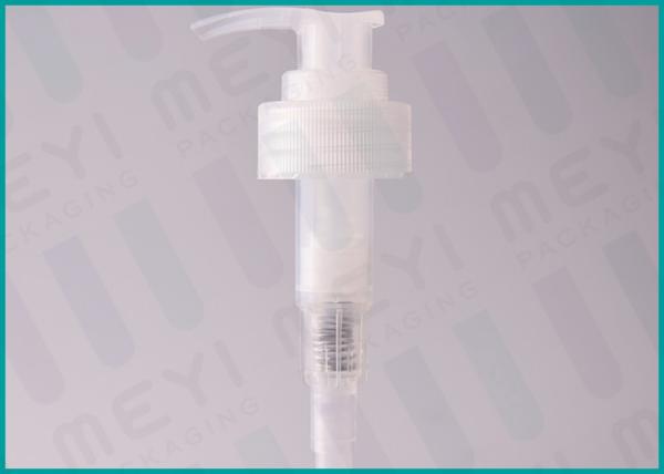 Quality Non Spill Transparent Hand Lotion Pump Dispenser , Plastic Soap Dispenser Pump for sale