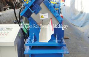 China Run Copper Half Round Seamless Gutter Machine with manual Decoiler wholesale