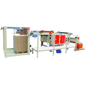 Automatic Paper Roll to Sheet Cutter Stacker, Automatic Paper Reel Sheeter