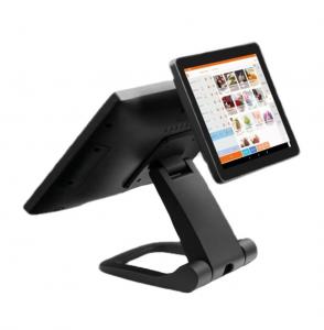 China 15'' or 15.6 Main Display and Flexible Customer Display for Restaurant POS Terminals on sale