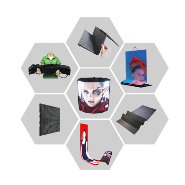 Patented foldable 6mm 12mm LED displays for concerts and events