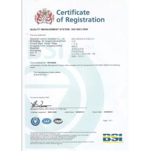 SHENZHEN LIANXUN HIGH-TECH CO., LTD.& LANSAN INTL LIMITED Certifications