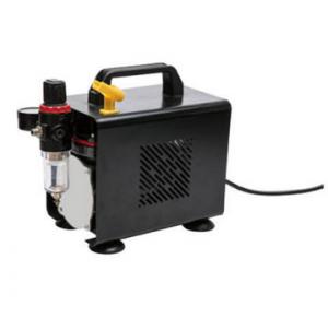China Black Color Airbrush Air Compressor , Hobby Airbrush Compressor TC-802S wholesale