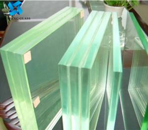 China Double Glazed Laminated Glass Sheets 30mm Silk Screen Tempered Glass For Railing wholesale