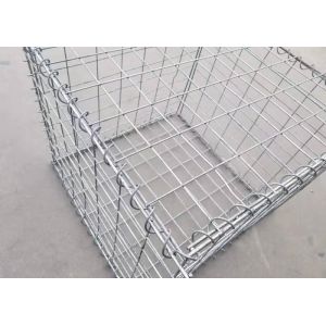 China Galvanized Steel Welded Gabion Box 50x50mm for Military Defense wholesale