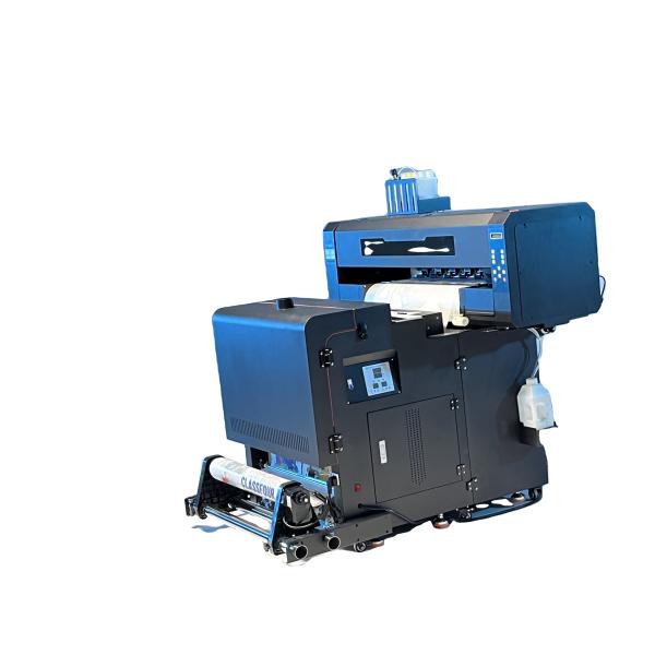 Automatic DTF Air Purifier A1 60cm 24inch Dual Head I3200 Printer Set with Powder Shaker